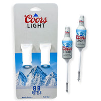 2 Pack Double Coors Light Fishing Bobbers - Premium Fishing Tackle