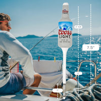 2 Pack Coors Light Fishing Bobbers - Premium Fishing Tackle