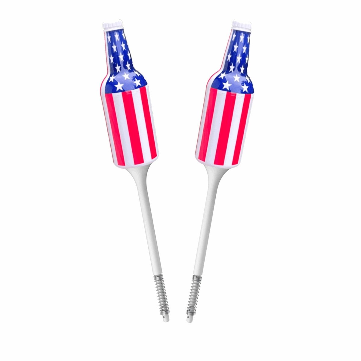 Red, White and Blue Fishing Bobbers - 2pcs
