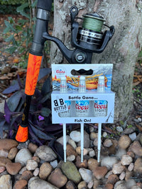 Coors Light Fishing Bobbers (3 Pack) – Funny Beer Bottle Lures – Unique & Functional Fishing Gift for Men