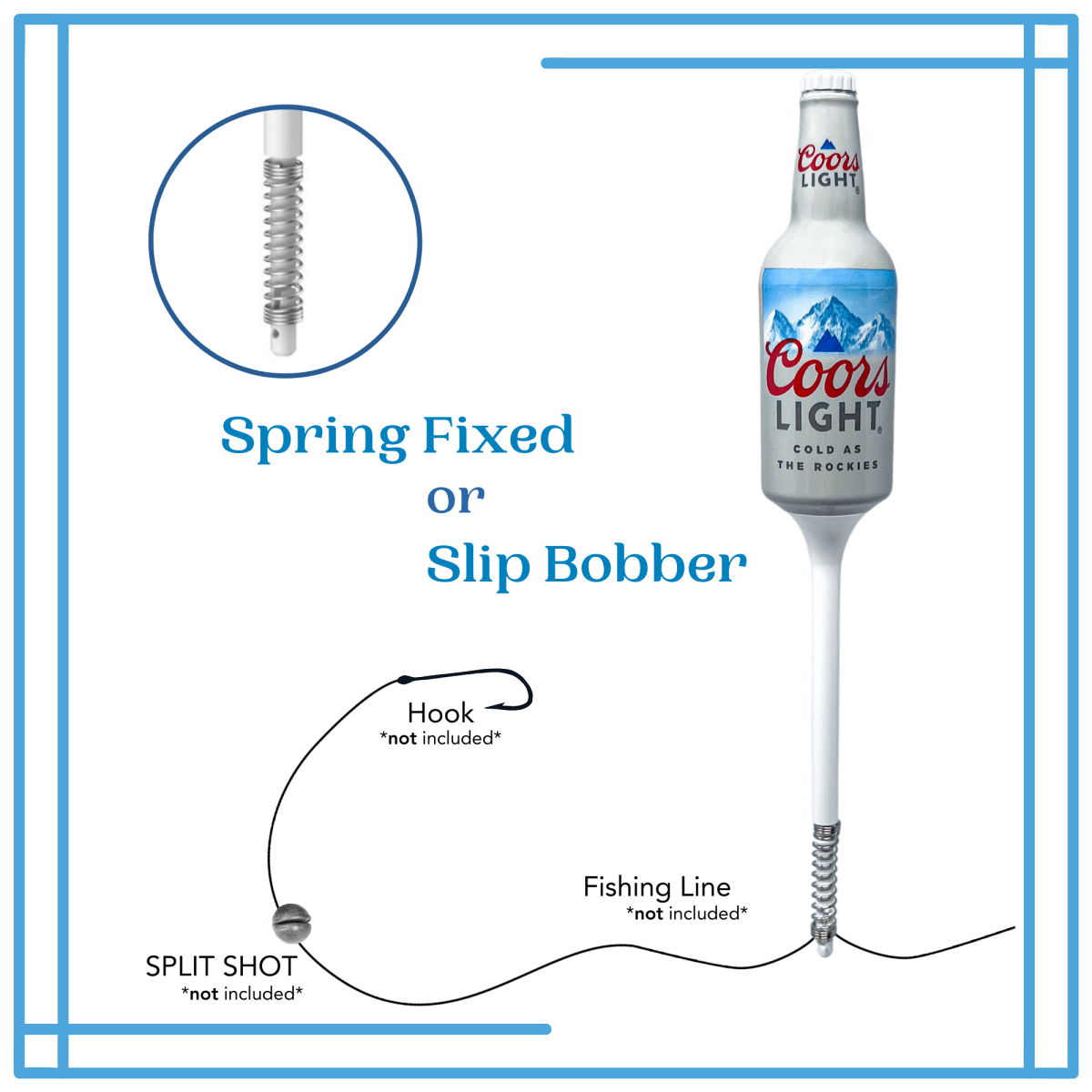 
                
                  Best Seller - Coors Light Fishing Bobbers Two Pack - Southern Bell Brands - Fishing Floats & Bobbers - Southern Bell Brands
                
              