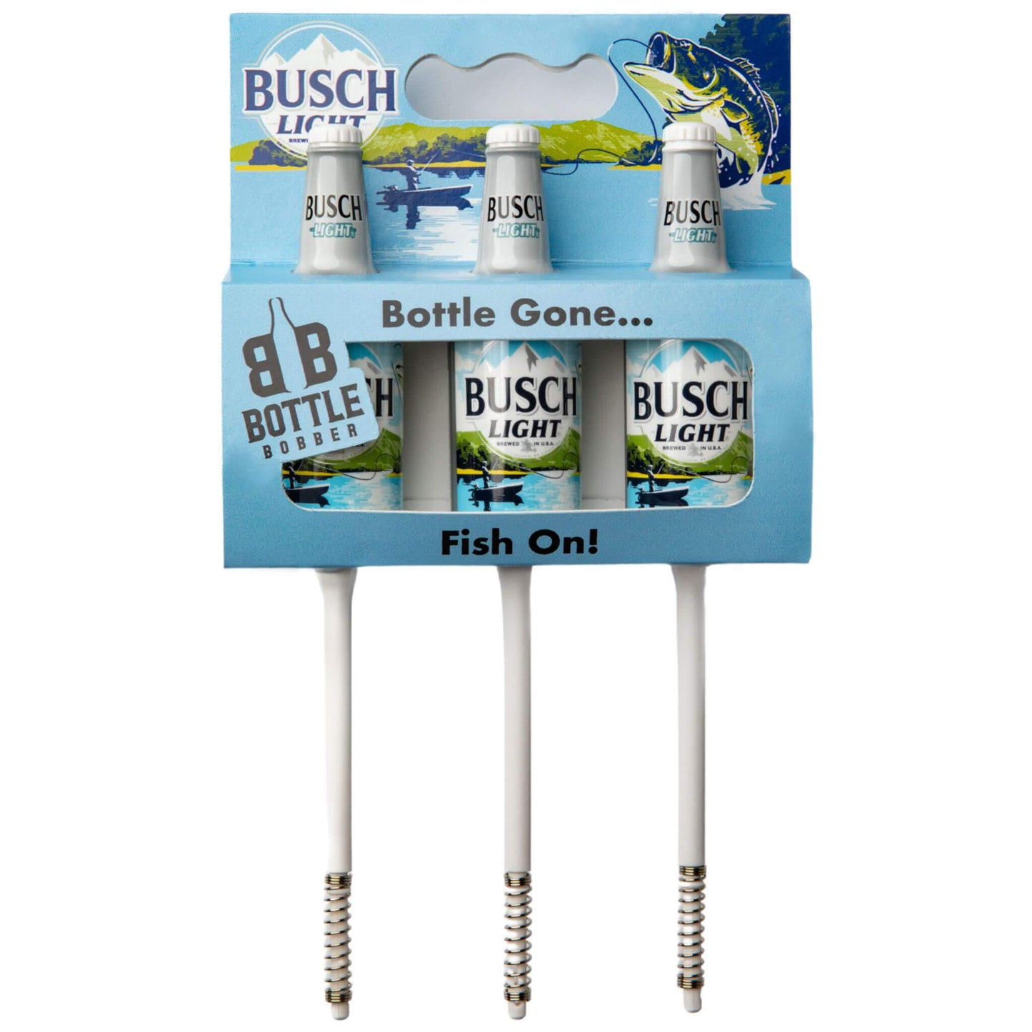 Busch Light Fishing Bobber 3 Pieces by Southern Bell Brands - Premium  Angling Accessory