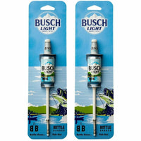 Busch Light Fishing Bobbers (2 Pack) – Fully Functional Beer Bottle Lures – Funny Fishing Gift for Men