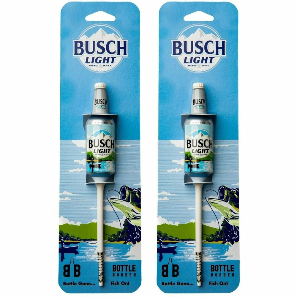 Busch Light Fishing Bobbers 2 Pack - Premium Fishing Tackle - Southern Bell Brands