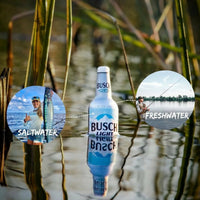 Busch Light Fishing Bobbers (2 Pack) – Fully Functional Beer Bottle Lures – Funny Fishing Gift for Men