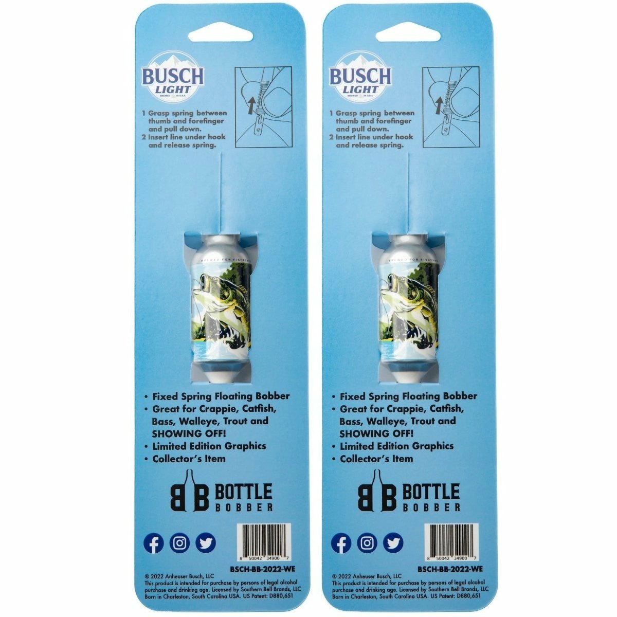 Busch Light Fishing Bobbers 2 Pack