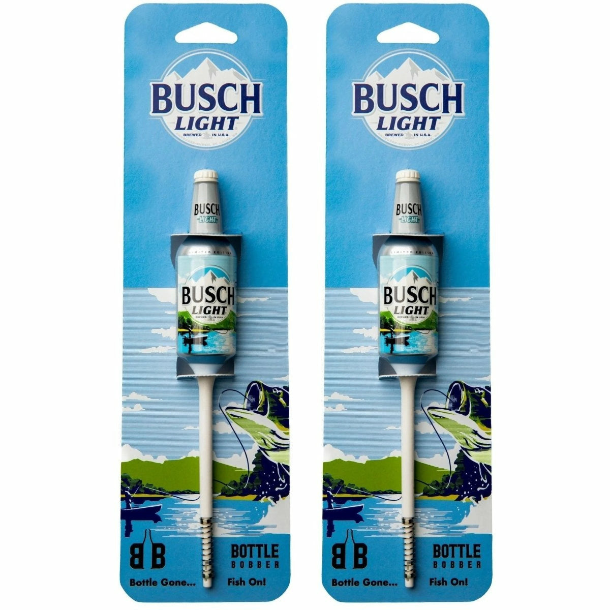 Busch Light Fishing Bobbers 2 Pack - Prime Fishing Tackle - Southern Bell Brands