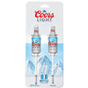 2 Pack Double Coors Light Fishing Bobbers - Premium Fishing Tackle