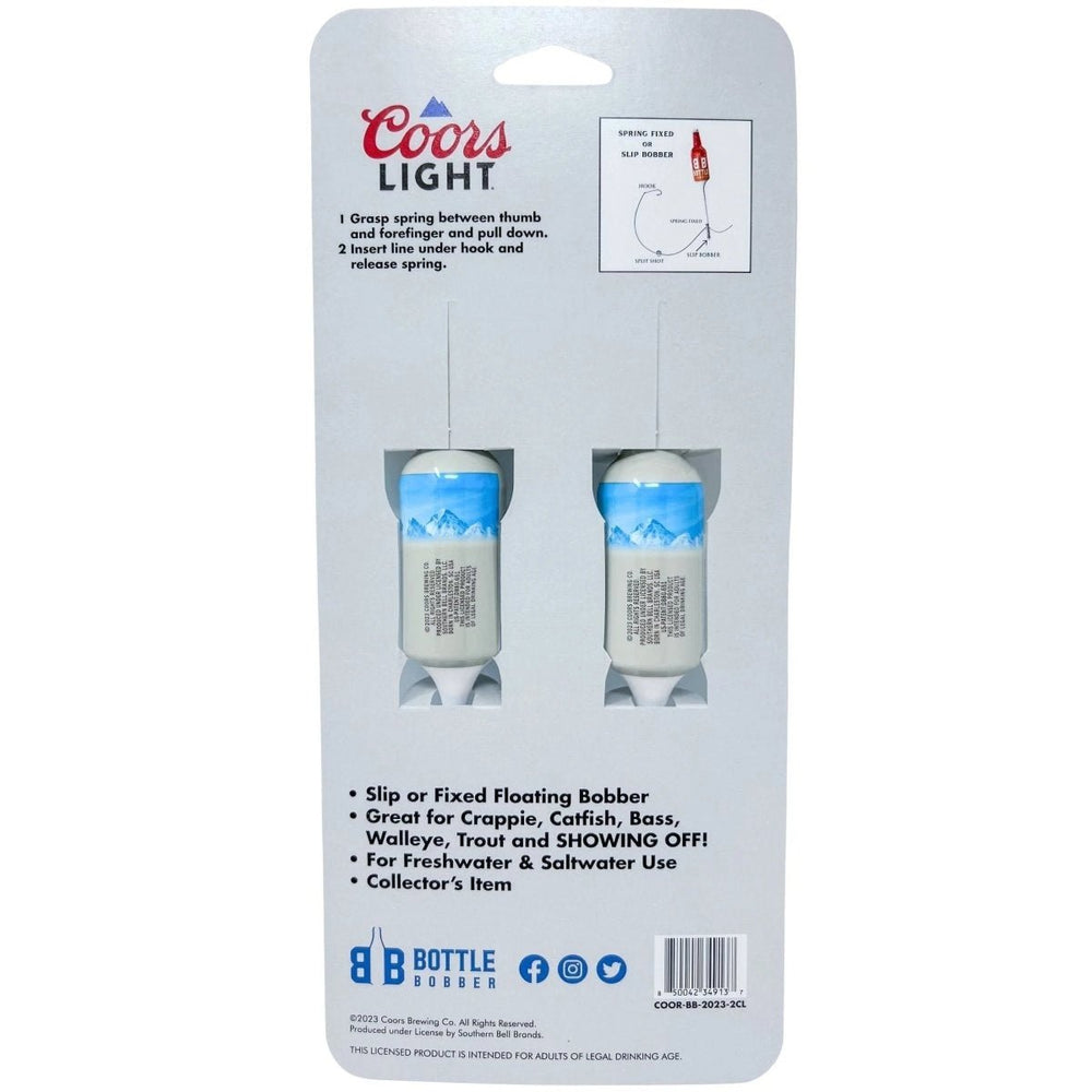 
                
                  Coors Light Fishing Bobbers Two Pack - Southern Bell Brands - Southern Bell Brands
                
              