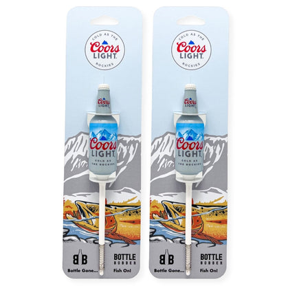 * NEW * Coors Light Trout Fishing Bottle Bobbers Limited Edition (2) 1 - Pack Fishing Bobber - Fishing Floats & Bobbers - Southern Bell Brands