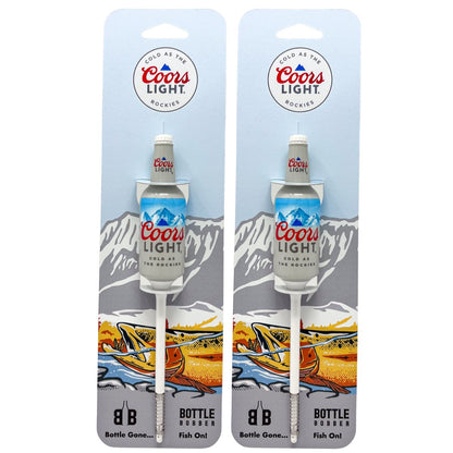 * NEW * Coors Light Trout Fishing Bottle Bobbers Limited Edition (2) 1 - Pack Fishing Bobber - Fishing Floats & Bobbers