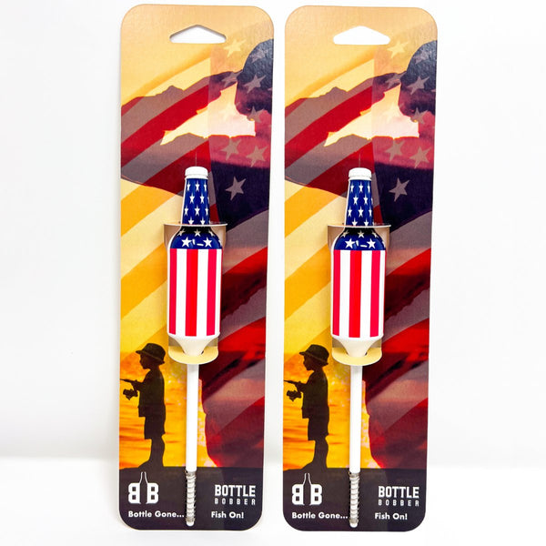 2 Pack American Flag USA - Premium Fishing Tackle