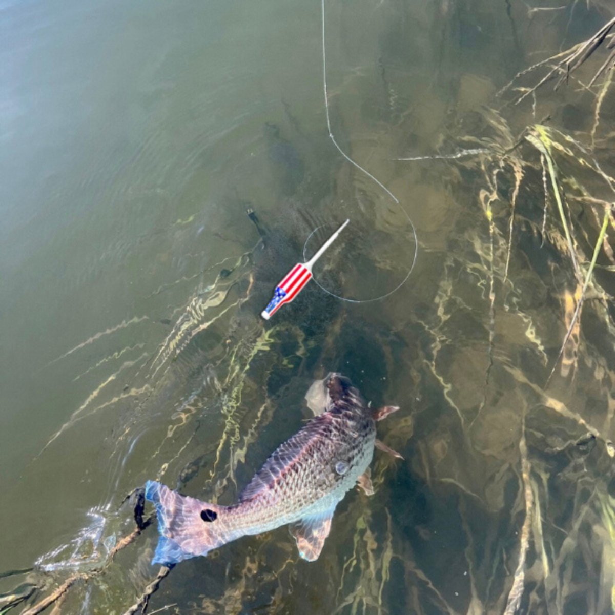 Red, White, and Blue Fishing Bobbers - 2 Pack - Veterans Gift - Southern Bell Brands